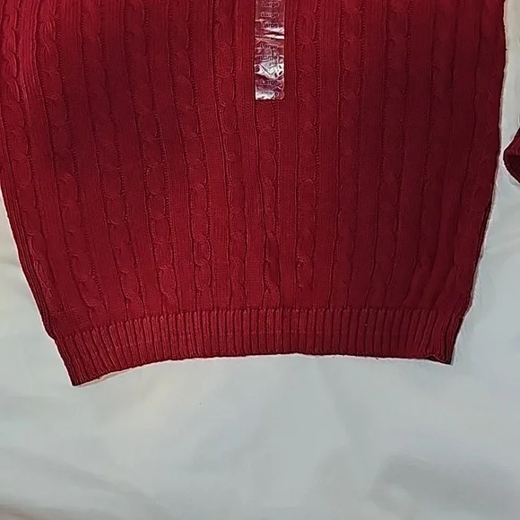 Vintage Red Sweater - Picture 6 of 14